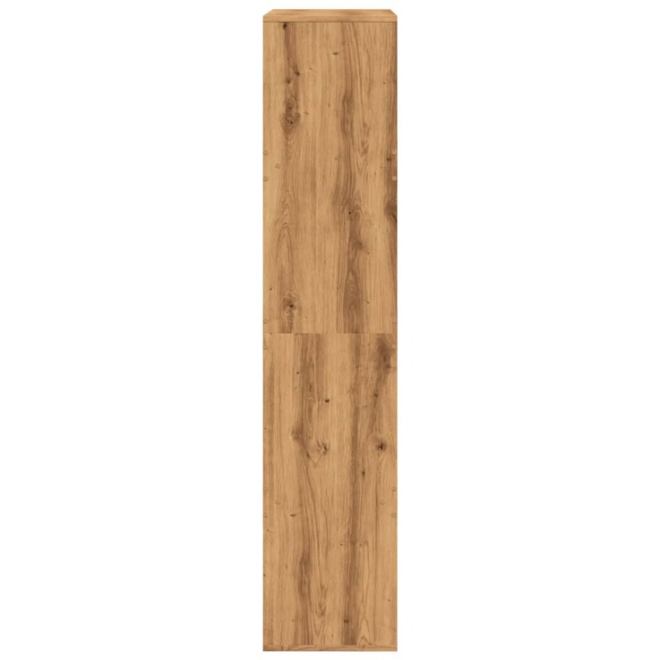 Estantería madera de ingeniería roble artisan 100x33x155,5