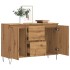 Aparador de madera de ingeniería roble artisan 104x35x70
