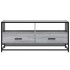 Mesa de centro madera ingeniería metal gris Sonoma