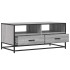 Mesa de centro madera ingeniería metal gris Sonoma