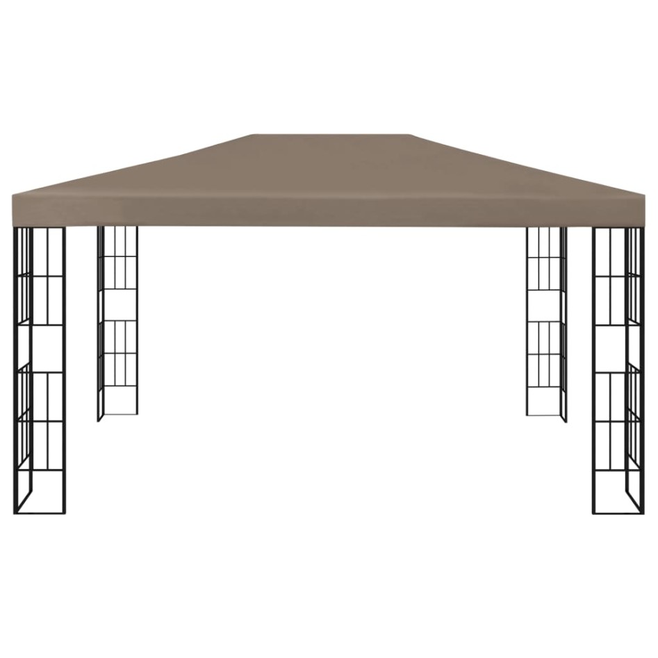 Cenador gris taupe 4x3