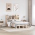 Cama con estantería sin colchón madera maciza de pino