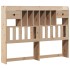 Cama con estantería sin colchón madera maciza de pino