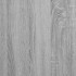 Mueble TV madera ingeniería y metal gris Sonoma 150x35x41