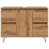 Mueble de baño madera de ingeniería roble artisan 80x33x60
