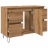 Mueble de baño madera de ingeniería roble artisan 80x33x60
