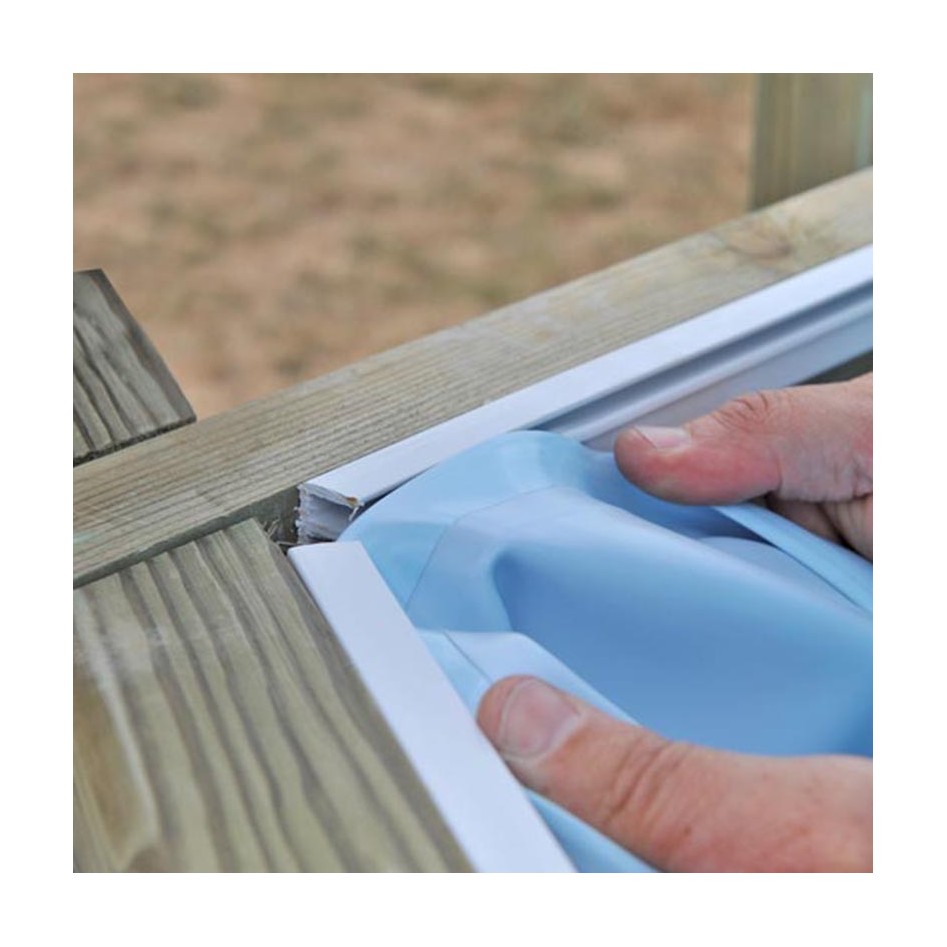 Avocado Piscina ovalada