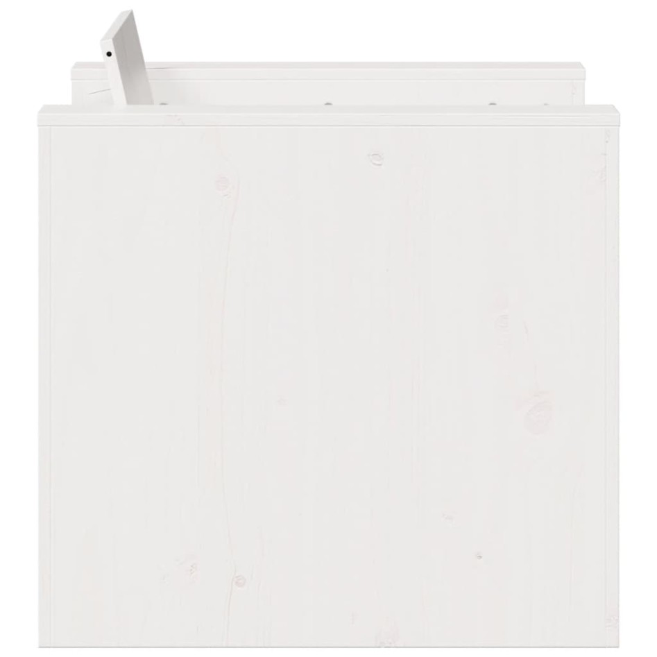 Juego de muebles de jardín 2 piezas madera maciza pino