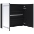 Mueble de baño con espejo LED 80x12,2x68