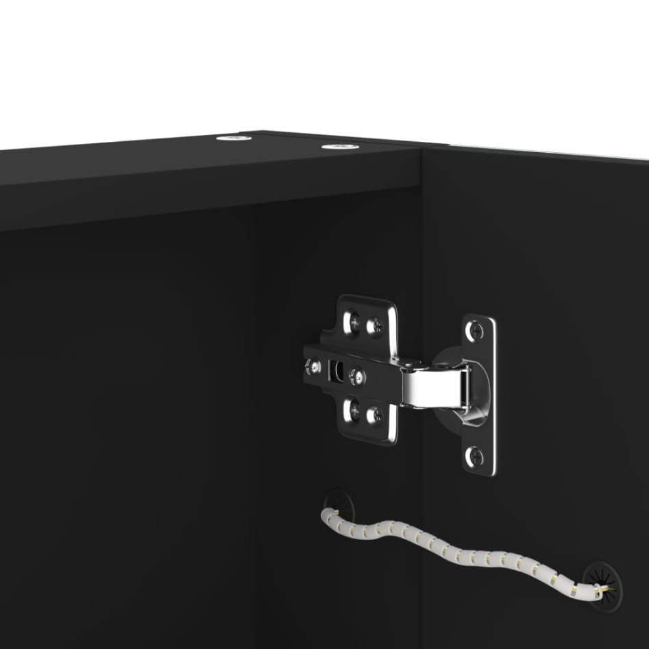 Mueble de baño con espejo LED 80x12,2x68