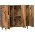 Aparador de madera de ingeniería envejecido 90x34x80