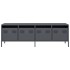 Mueble de TV acero laminado en frío antracita 135x39x43,5