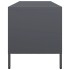 Mueble de TV acero laminado en frío antracita 135x39x43,5