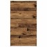 Cajonera de madera de ingeniería envejecida 60x36x103