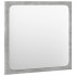 Juego muebles de baño 4 pzas madera contrachapada gris