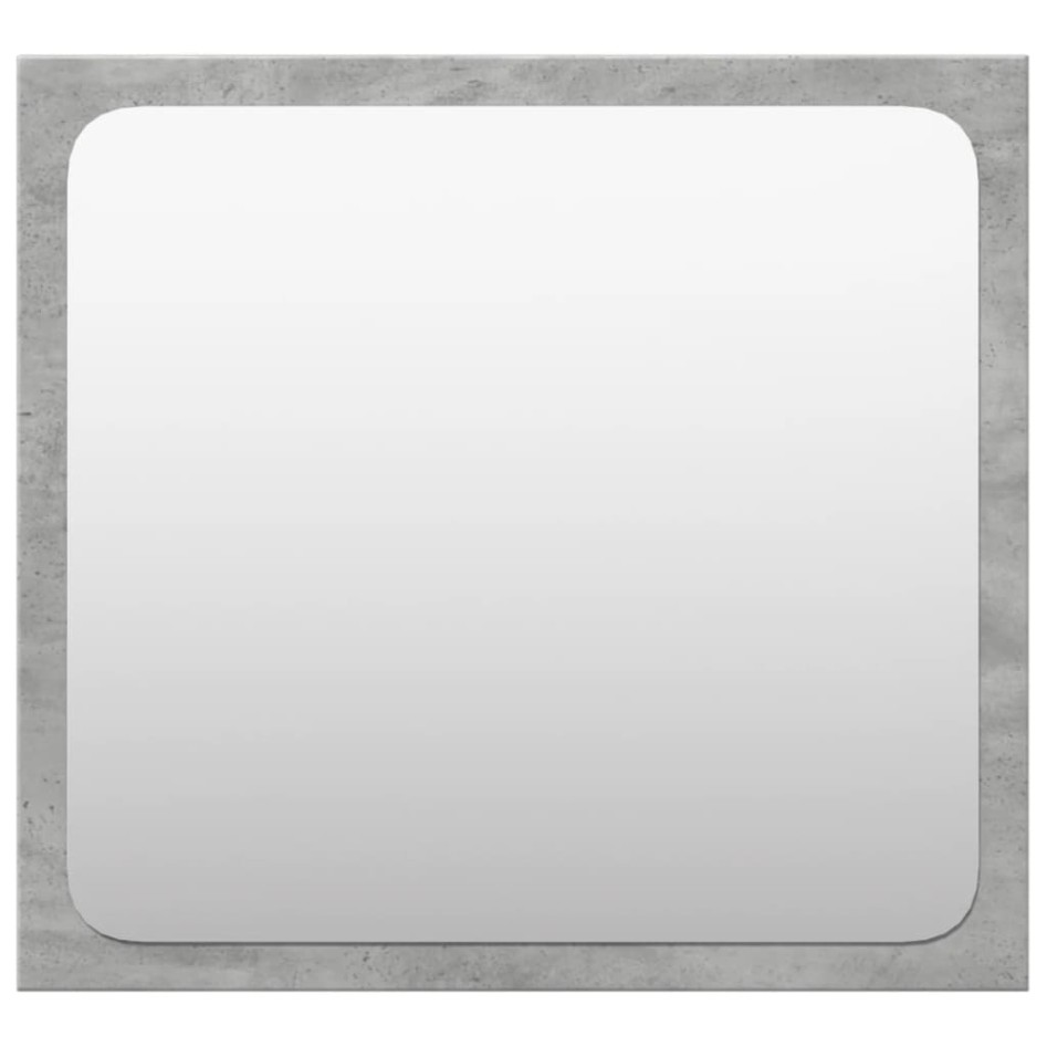 Juego muebles de baño 4 pzas madera contrachapada gris