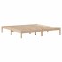 Cama con estantería sin colchón madera maciza de pino