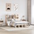 Cama con estantería sin colchón madera maciza de pino