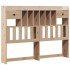 Cama con estantería sin colchón madera maciza de pino