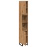 Armario de baño madera contrachapada roble artisan 30x30x190