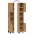 Armario de baño madera contrachapada roble artisan 30x30x190