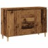 Aparador de madera de ingeniería envejecida 102x35x70
