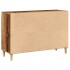 Aparador de madera de ingeniería envejecida 102x35x70