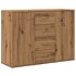 Aparador de madera de ingeniería roble artisan 88x30x64