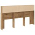 Cabecero armario madera ingeniería roble artisan