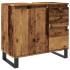 Mueble de lavabo madera de ingeniería envejecida 65x33x60