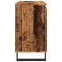 Mueble de lavabo madera de ingeniería envejecida 65x33x60
