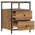 Mesitas noche 2 uds madera ingeniería roble artisan 44x45x60