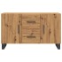 Aparador de madera de ingeniería roble artisan 100x36x60