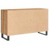 Aparador de madera de ingeniería roble artisan 100x36x60