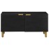 Mesa de centro madera contrachapada negro 80x50x40