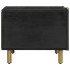 Mesa de centro madera contrachapada negro 80x50x40