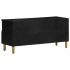Mueble de TV madera de ingeniería negro 100x33x46