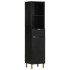 Mueble de baño de madera maciza de mango negro 38x33x160