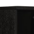Mueble de baño de madera maciza de mango negro 38x33x160