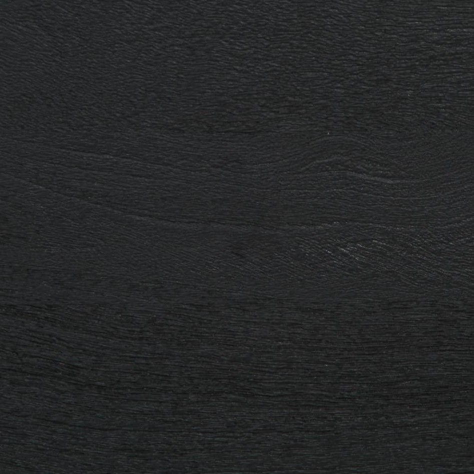 Mueble de baño de madera maciza de mango negro 38x33x160