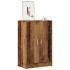 Mueble zapatero madera ingeniería madera envejecida 60x35x92