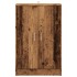 Mueble zapatero madera ingeniería madera envejecida 60x35x92