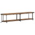 Mueble de TV madera maciza de acacia 200x42x40