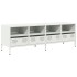 Mueble para TV acero laminado en frío blanco 135x39x43,5
