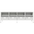Mueble para TV acero laminado en frío blanco 135x39x43,5