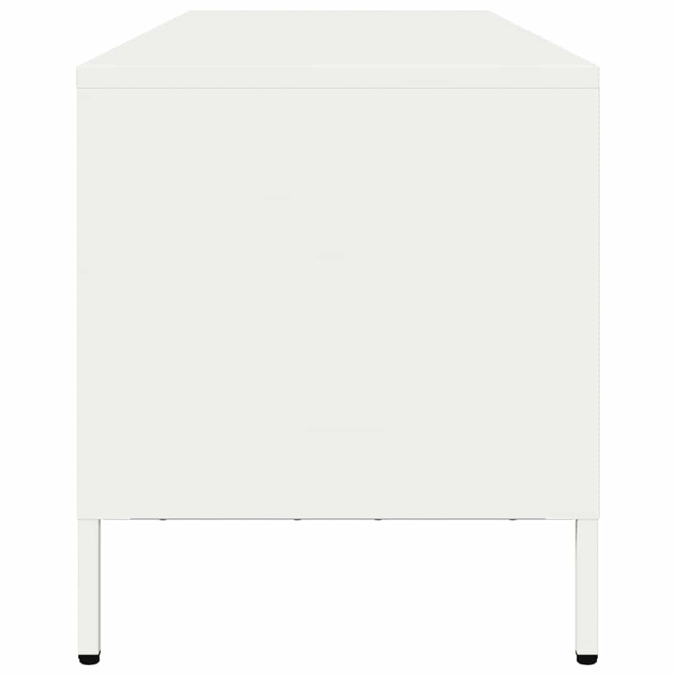 Mueble para TV acero laminado en frío blanco 135x39x43,5