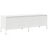 Mueble para TV acero laminado en frío blanco 135x39x43,5