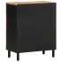 Aparador de madera maciza de mango rugosa 60x33,5x75