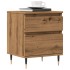 Mesitas de noche 2 uds madera roble artisian 40x35x50