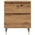 Mesitas de noche 2 uds madera roble artisian 40x35x50